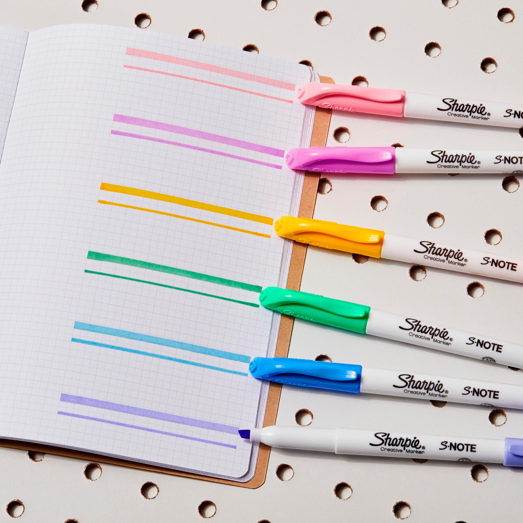 Sharpie S-Note Creative Markers, Highlighters, Assorted